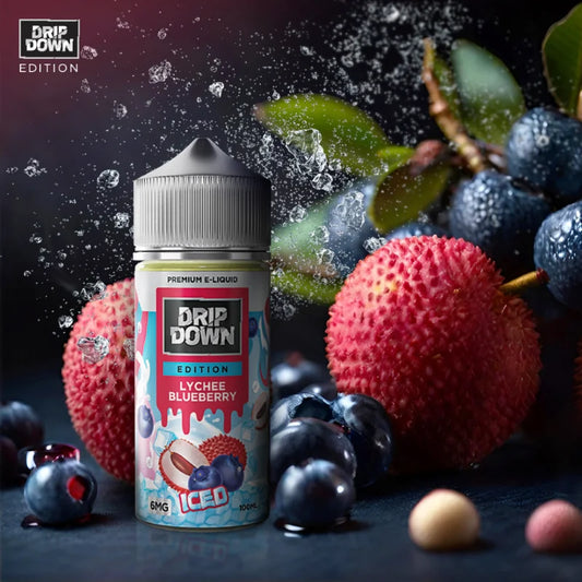 Drip Down Edition Series Lychee Blueberry Iced 100ml