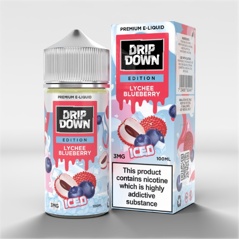 Drip Down Edition Series Lychee Blueberry Iced 100ml 3mg