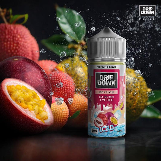 Drip Down Edition Series Passion Lychee Ice 100ml