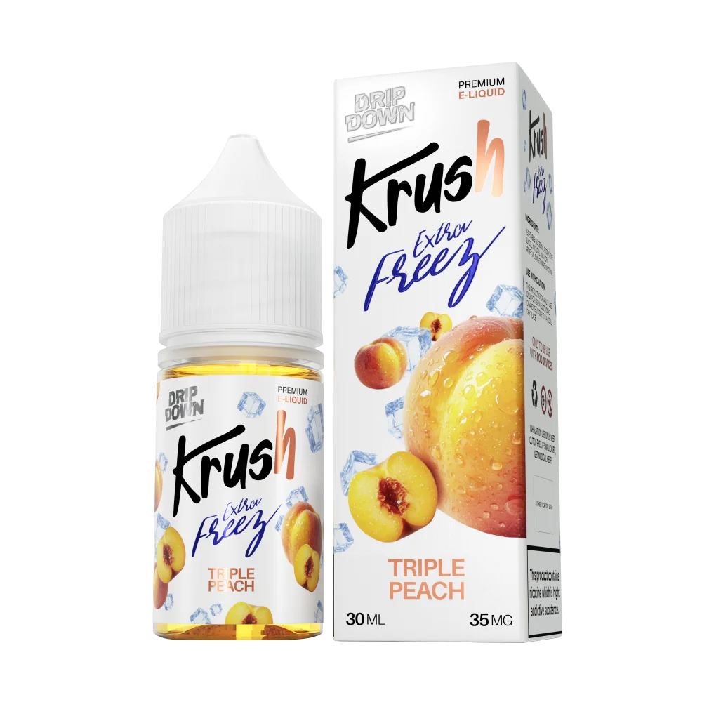 Drip Down Krush Extra Freeze Triple Peach 30ml 35mg