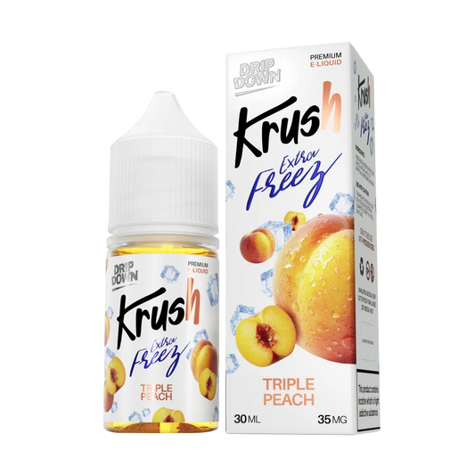 Drip Down Krush Extra Freeze Triple Peach 30ml 35mg