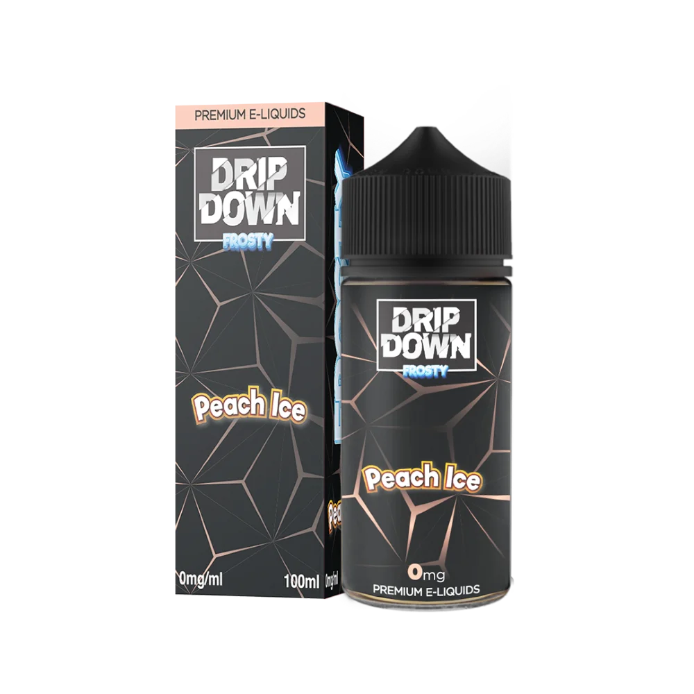 Drip Down Frosty Series Peach Ice 0mg 100ml
