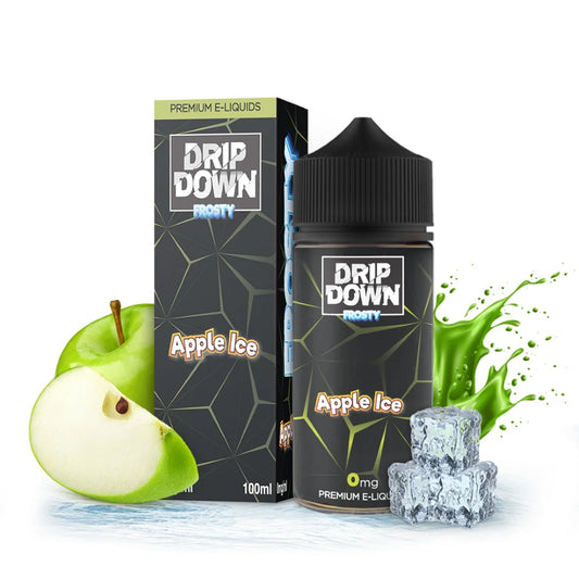 Drip Down Frosty Series Apple Ice 0mg 100ml