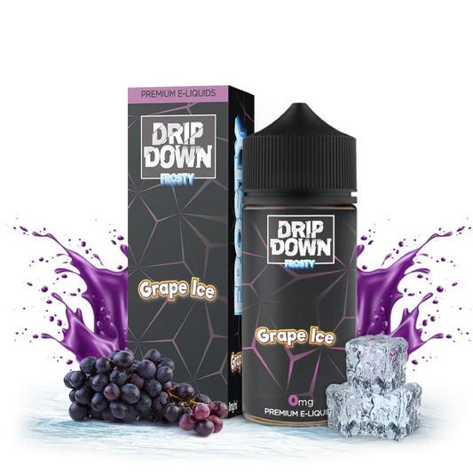 Drip Down Frosty Series Grape Ice 100ml 0mg