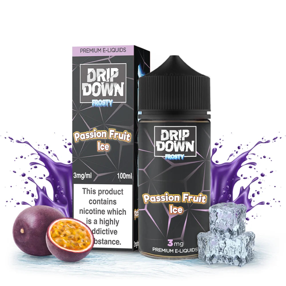 Drip Down Frosty Series Passionfruit Ice 100ml 3mg