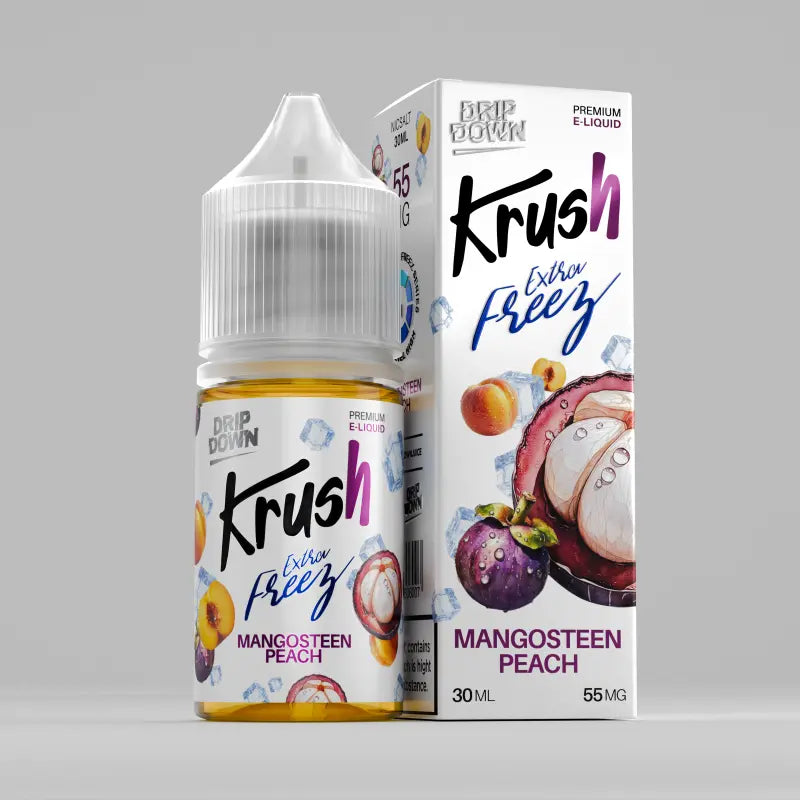Drip Down Krush Extra Freeze Mangosteen Peach 30ml 55mg