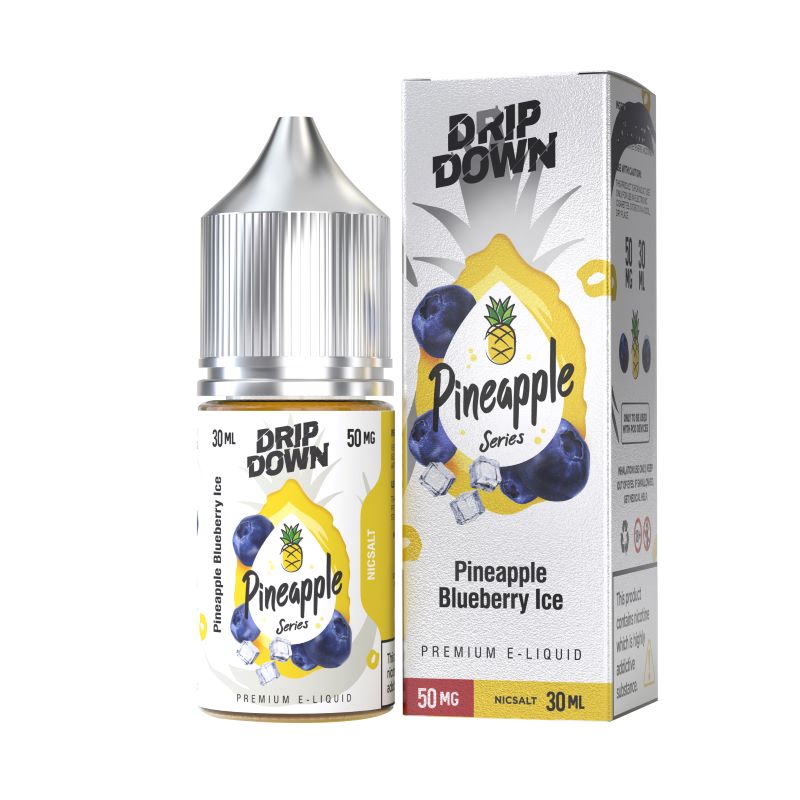 DRIP DOWN PINEAPPLE BLUEBERRY ICE 50MG 30ML