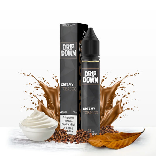 Drip Down Tobacco Series Creamy Tobacco 30ml 25mg