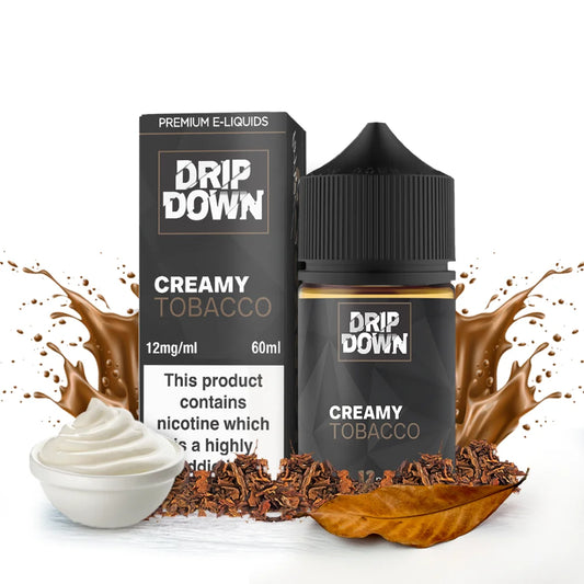 Drip Down Tobacco Series Creamy Tobacco 12mg 60ml