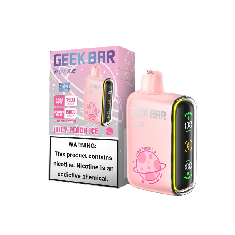 Geek Bar Pulse 15K Puffs Juicy Peach