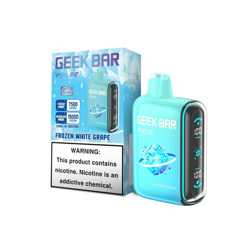 Geek Bar Pulse 15K Puffs Frozen White Grape