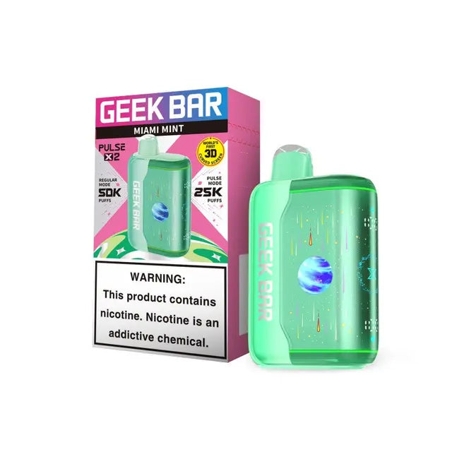 Geek Bar Pulse X 2 Miami Mint