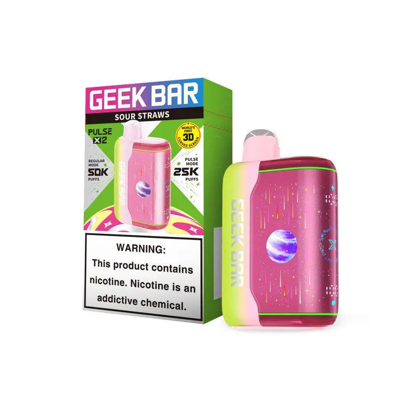 Geek Bar Pulse X 2 Sour Straws