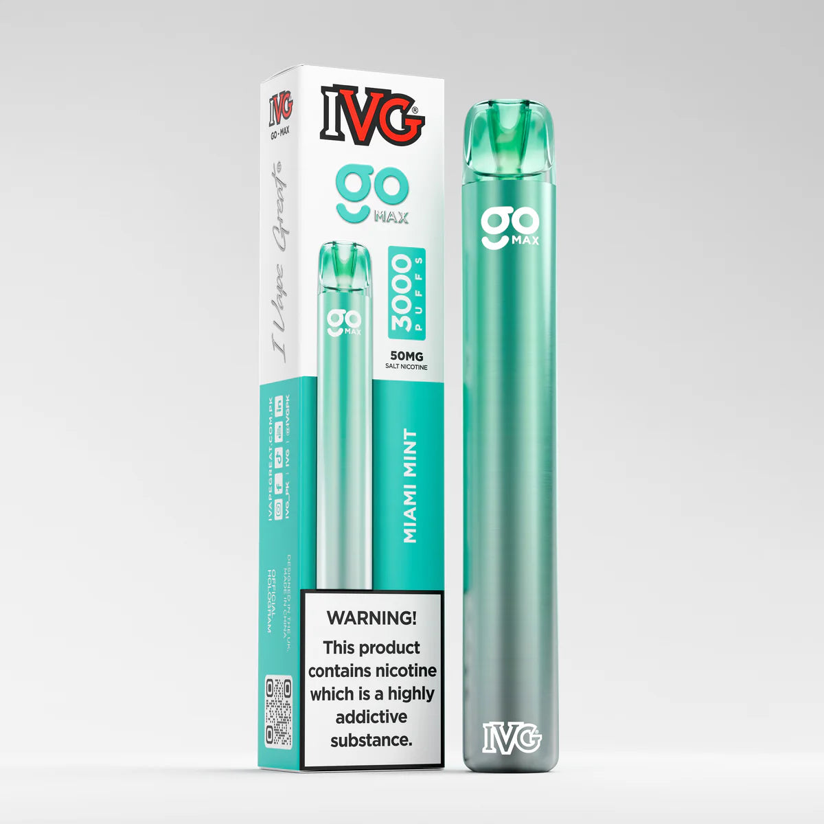 IVG GO Max Miami Mint 3000 Puffs