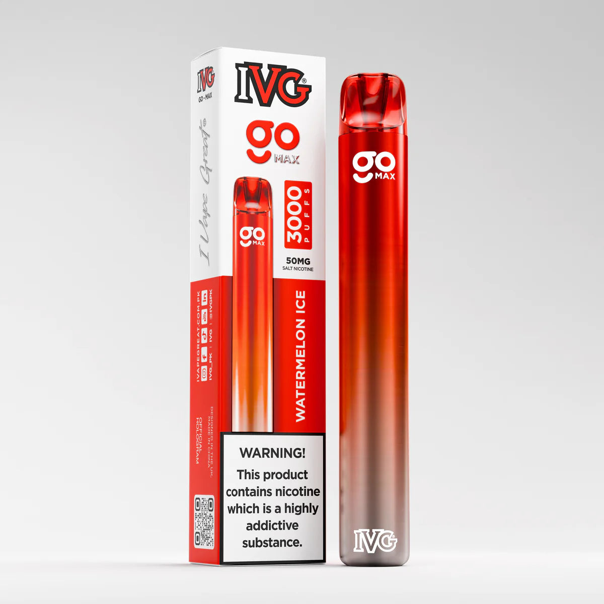 IVG GO Max Watermelon Ice 3000 Puffs