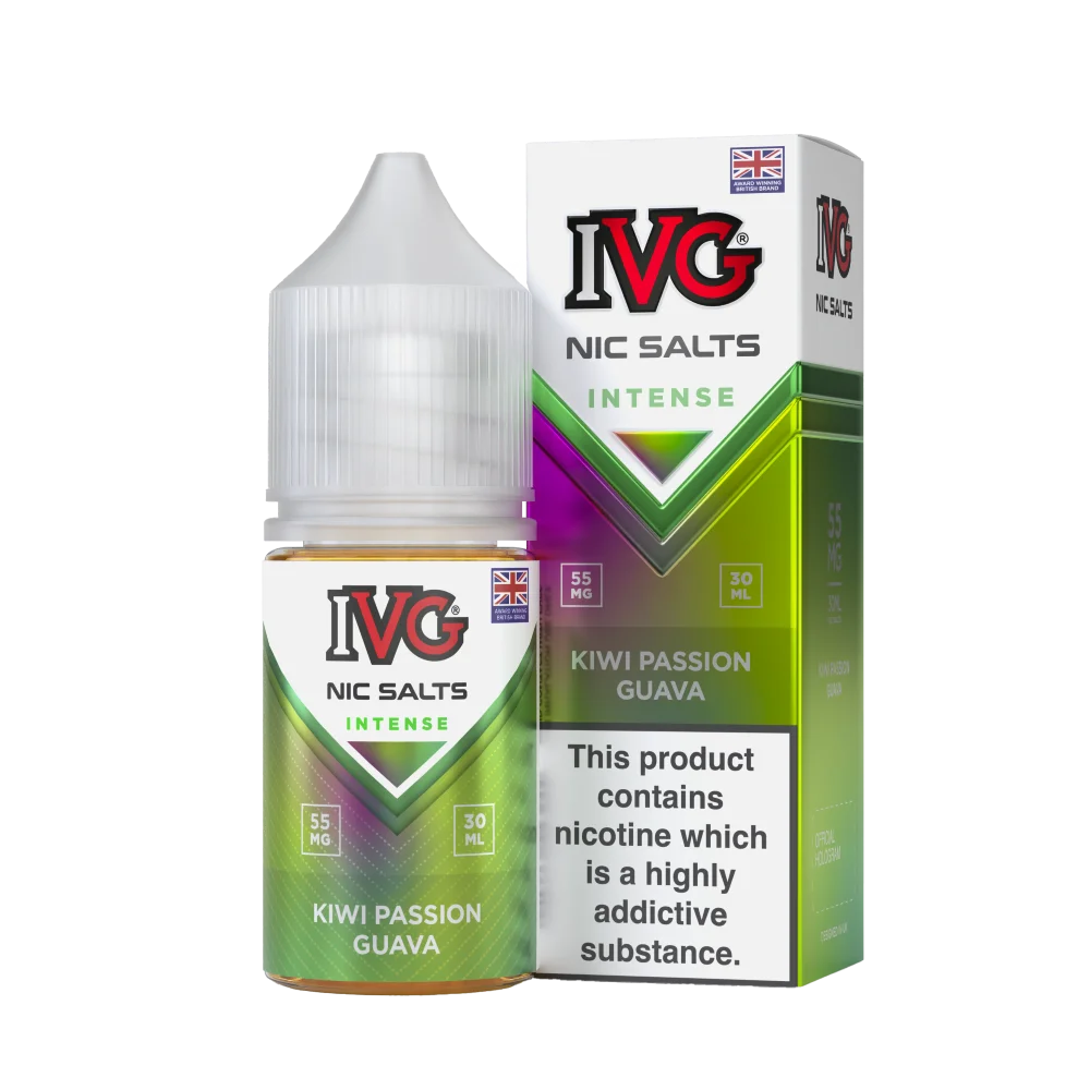 IVG Intense Kiwi Passion Guava 30ml 55MG