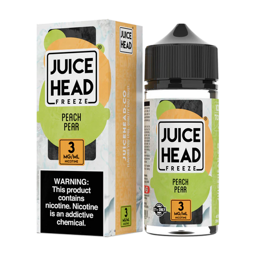 Juice Head Peach Pear 100ml - Extra Freeze