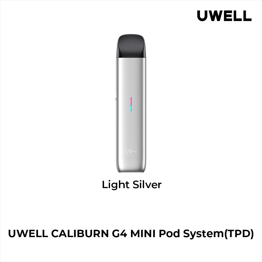 Uwell Caliburn G4 Mini Pod Kit Light Silver