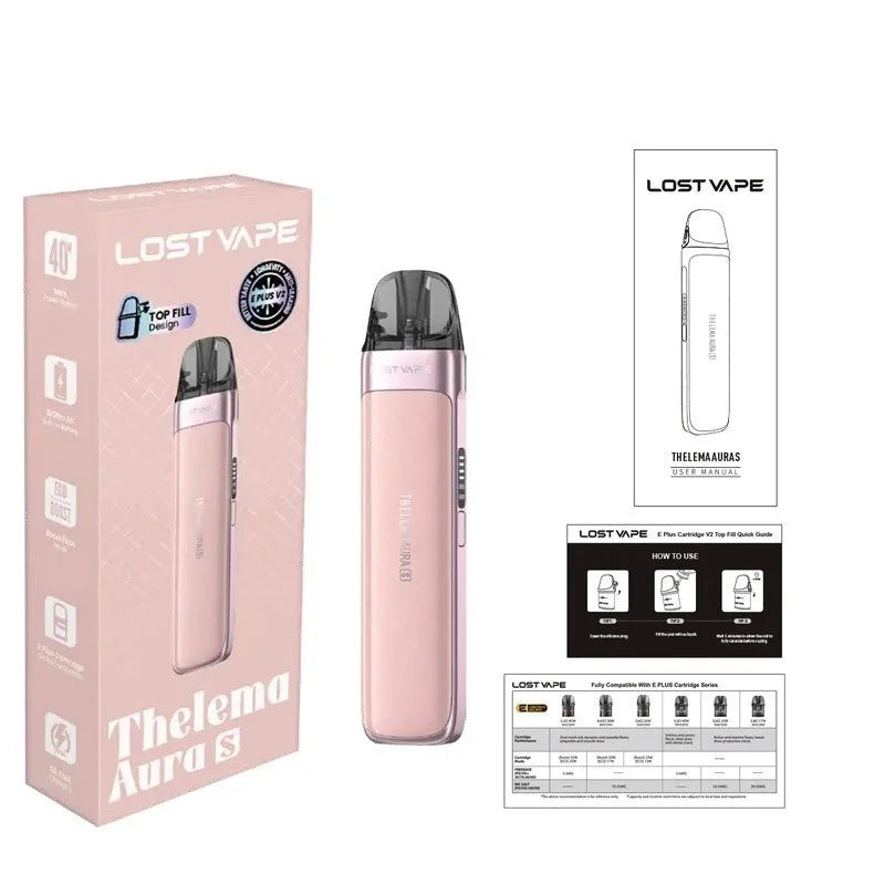 Buy Lost Vape Thelema Aura S Pod Kit - 40W | Vape Device  Vape And Beyond