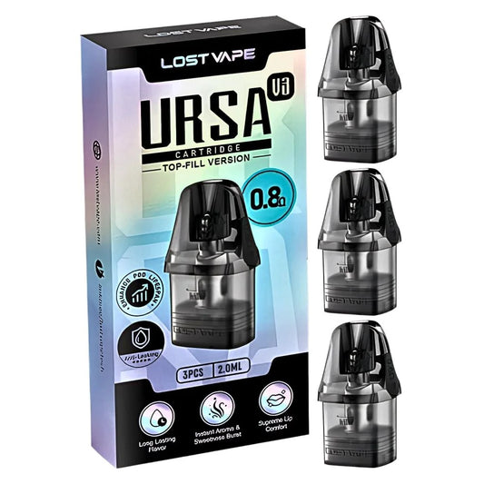 Lost Vape Ursa Nano V3 Replacement Pod 0.8 Ohms