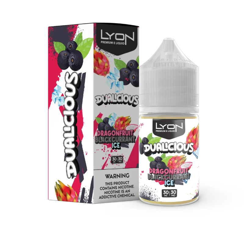 Lyon DUALICIOUS Dragonfruit Blackcurrant Ice 30ml