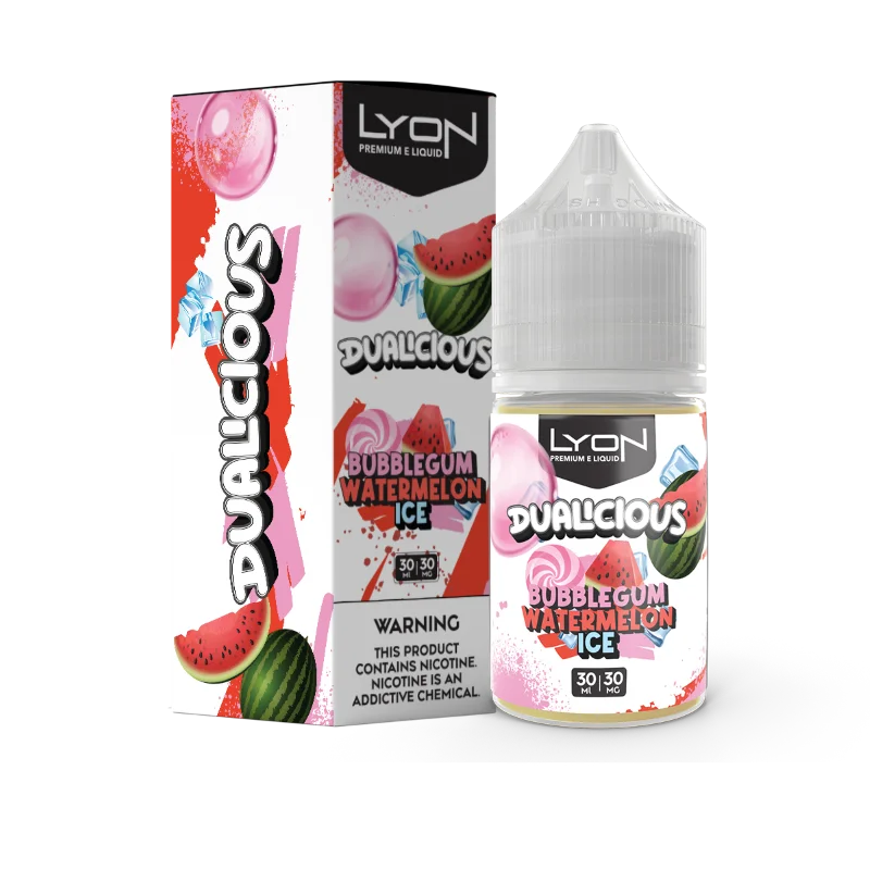 Lyon DUALICIOUS Bubblegum Watermelon Ice 30ml