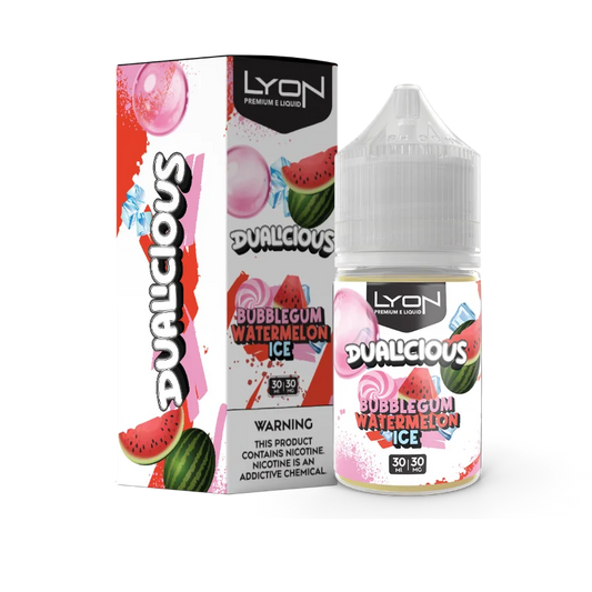 Lyon DUALICIOUS Bubblegum Watermelon Ice 30ml