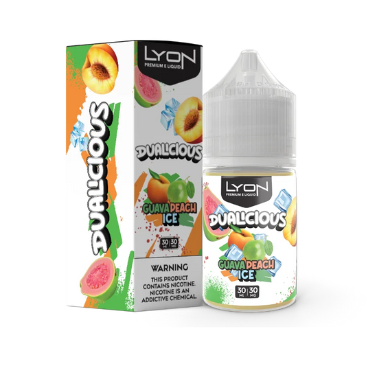 Lyon DUALICIOUS Guava Peach Ice 30ml