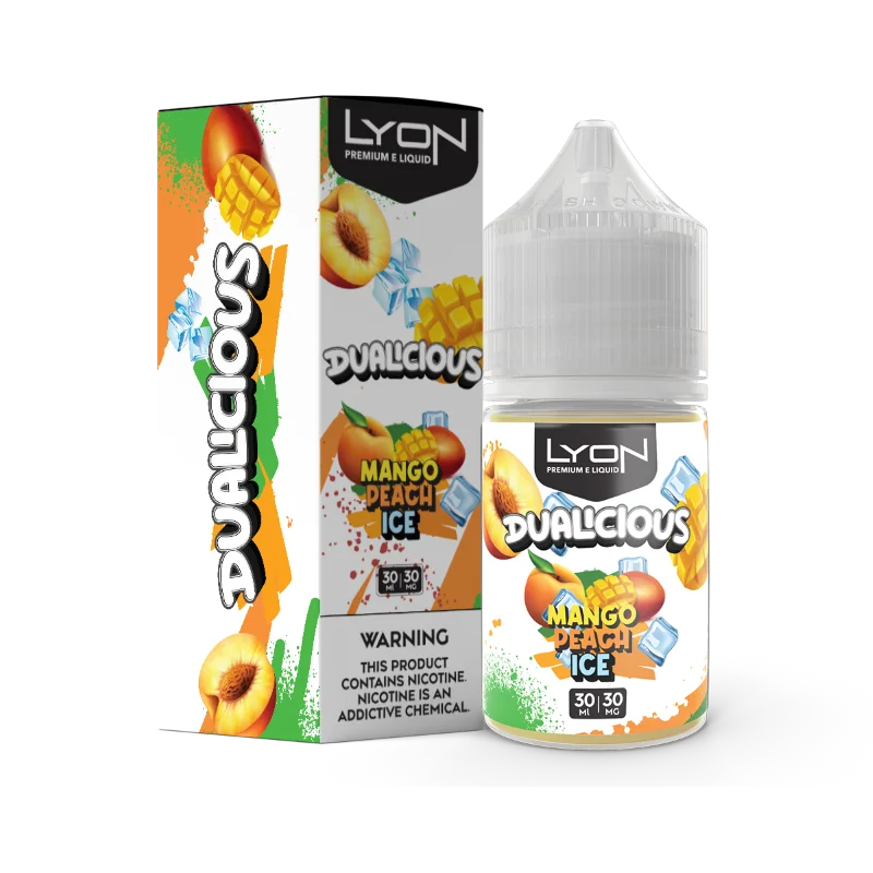 Lyon DUALICIOUS Mango Peach Ice 30ml