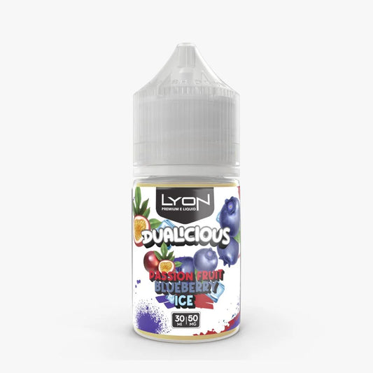 Lyon DUALICIOUS Passionfruit Blueberry Ice 30ml