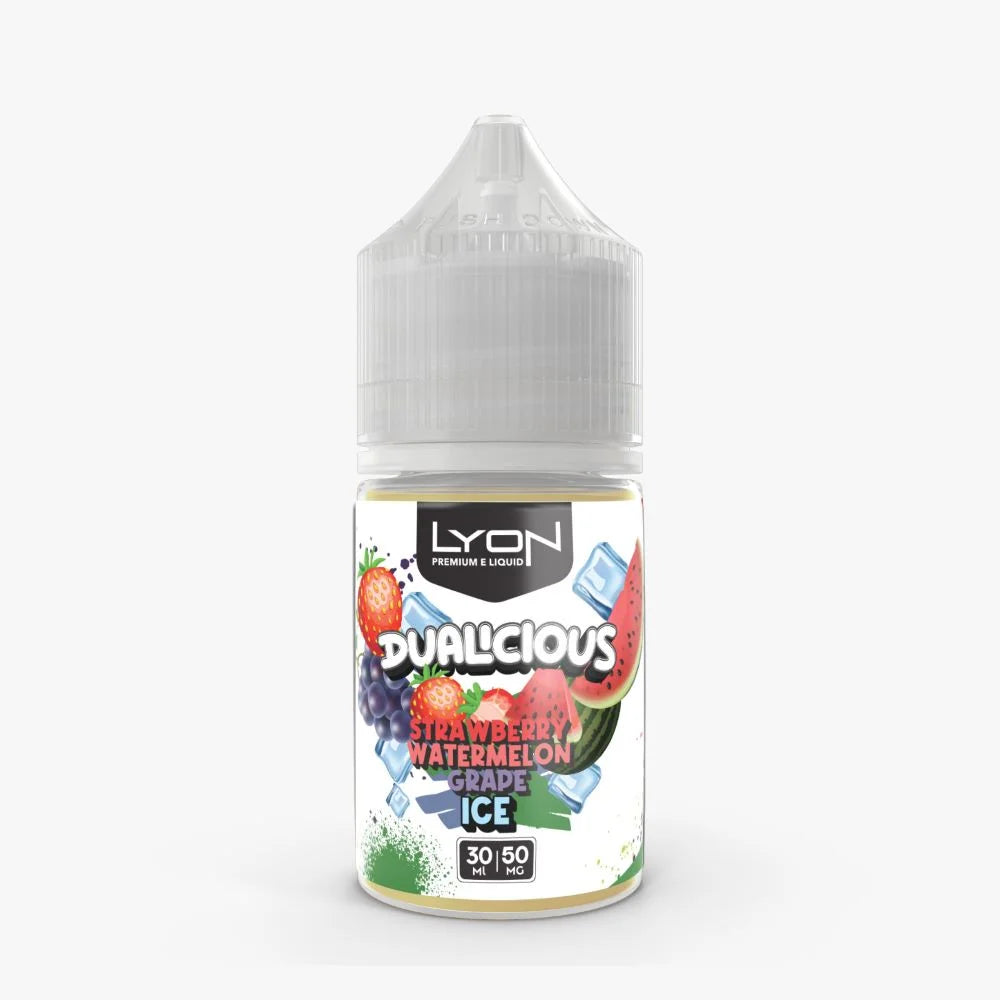 Lyon DUALICIOUS Strawberry Watermelon Grape Ice 30ml
