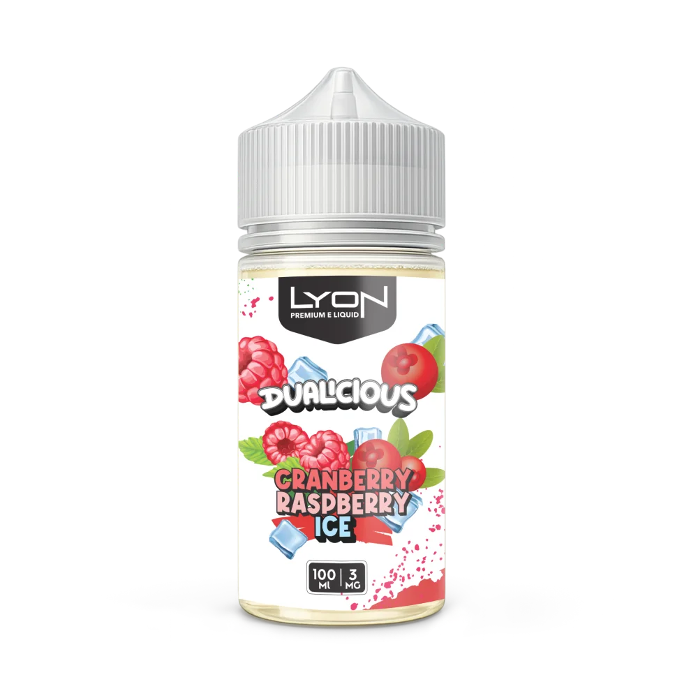 Lyon DUALICIOUS Cranberry Raspberry Ice 100ml