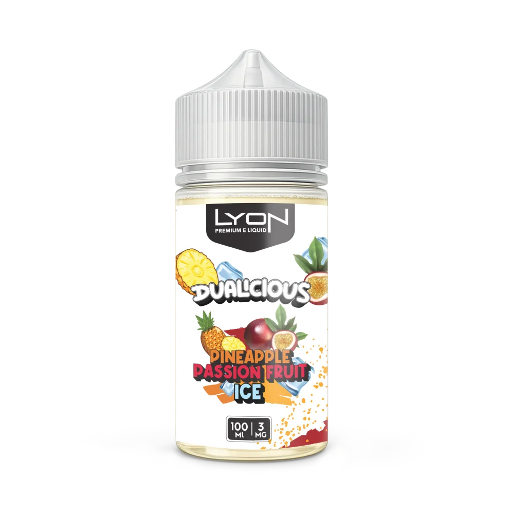 Lyon DUALICIOUS Pineapple Passionfruit Ice 100ml