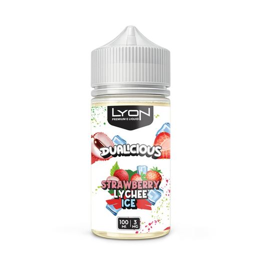 Lyon DUALICIOUS Strawberry Lychee Ice 100ml