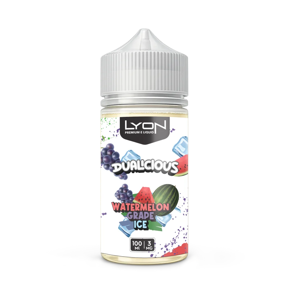 Lyon DUALICIOUS Watermelon Grape Ice 100ml