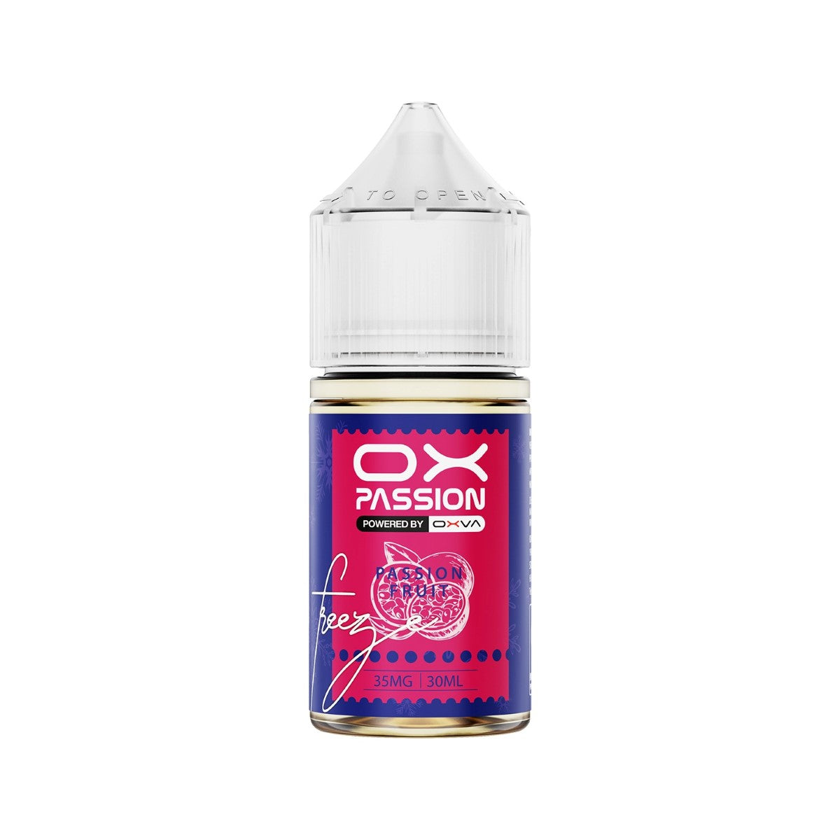 Buy OX Passion Freeze Series Passion Fruit 30ml | OXVA Flavors  Vape And  Beyond