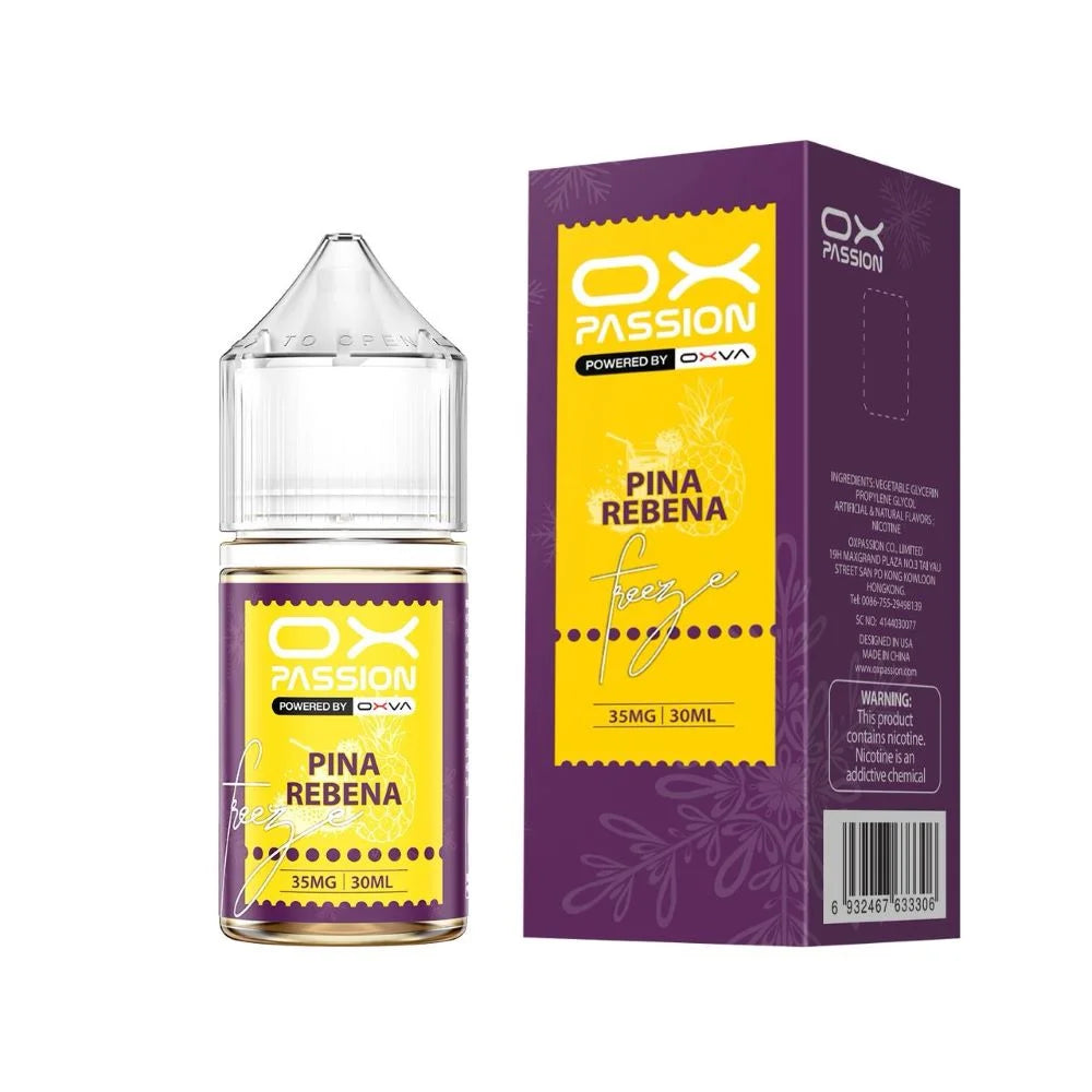 OX Passion Freeze Series Pina Rebena 30ml