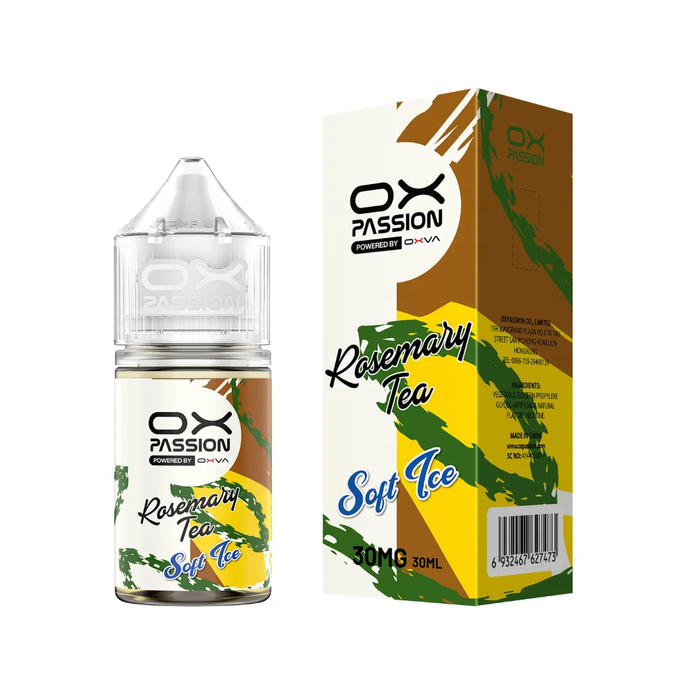 OX Passion Soft Ice Rosemary Tea 30ml