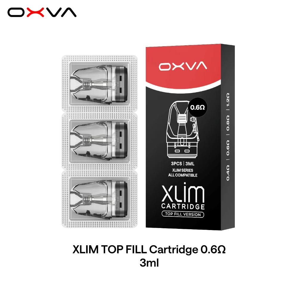 Oxva Xlim Replacement Pod Top Fill 0.6 Ohms 3ml 