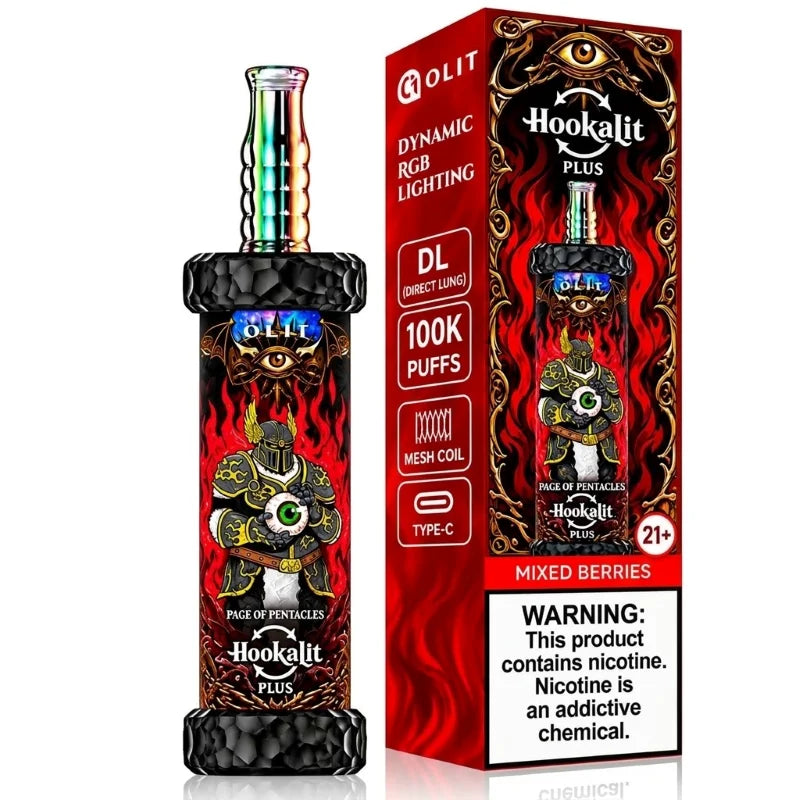 Olit Hookalit Plus 100K Puffs Mixed Berries