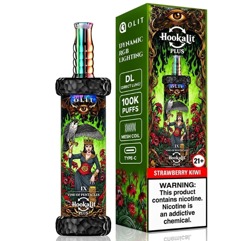 Olit Hookalit Plus 100K Puffs Strawberry Kiwi