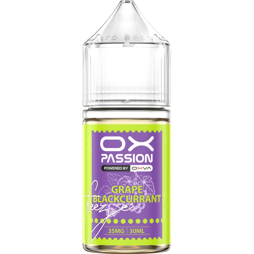 OX Passion Freeze Series Grape Blackcurrant 30ml
