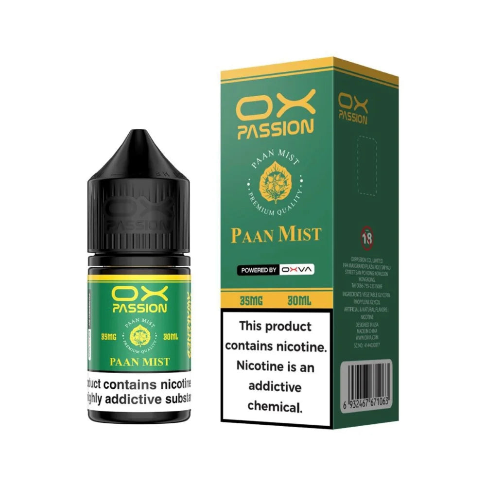 OX Passion Freeze Series Paan Mist 30ml