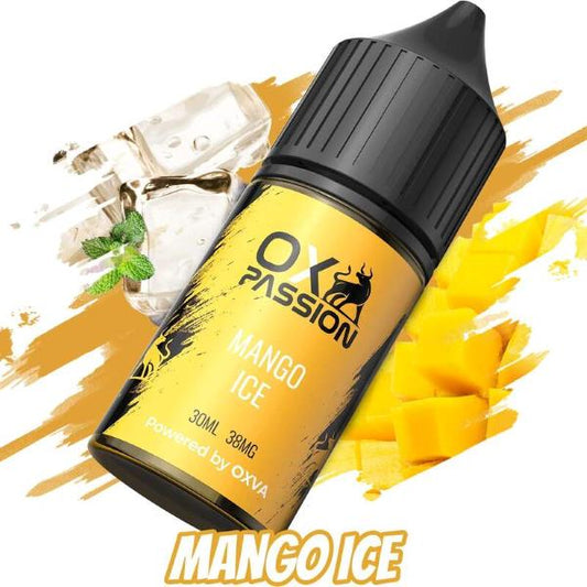 Ox Passion Mango Ice 30ml available at Vapenbeyond