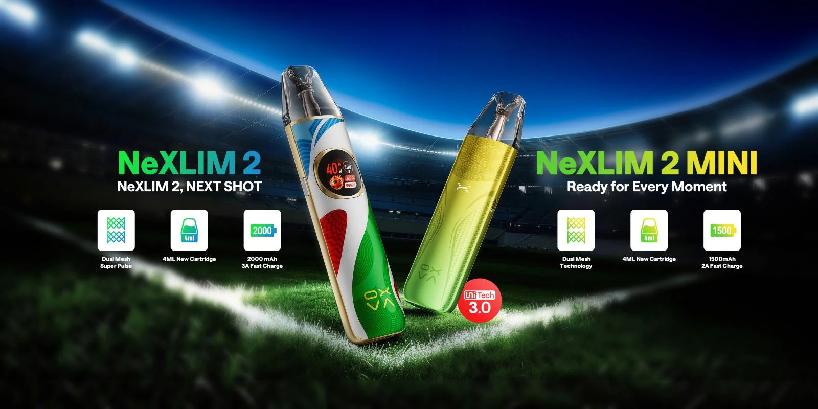 Oxva Nexlim 2 and Nexlim 2 Mini