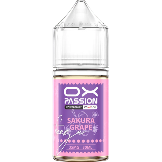 OX Passion Freeze Series Sakura Grape 30ml