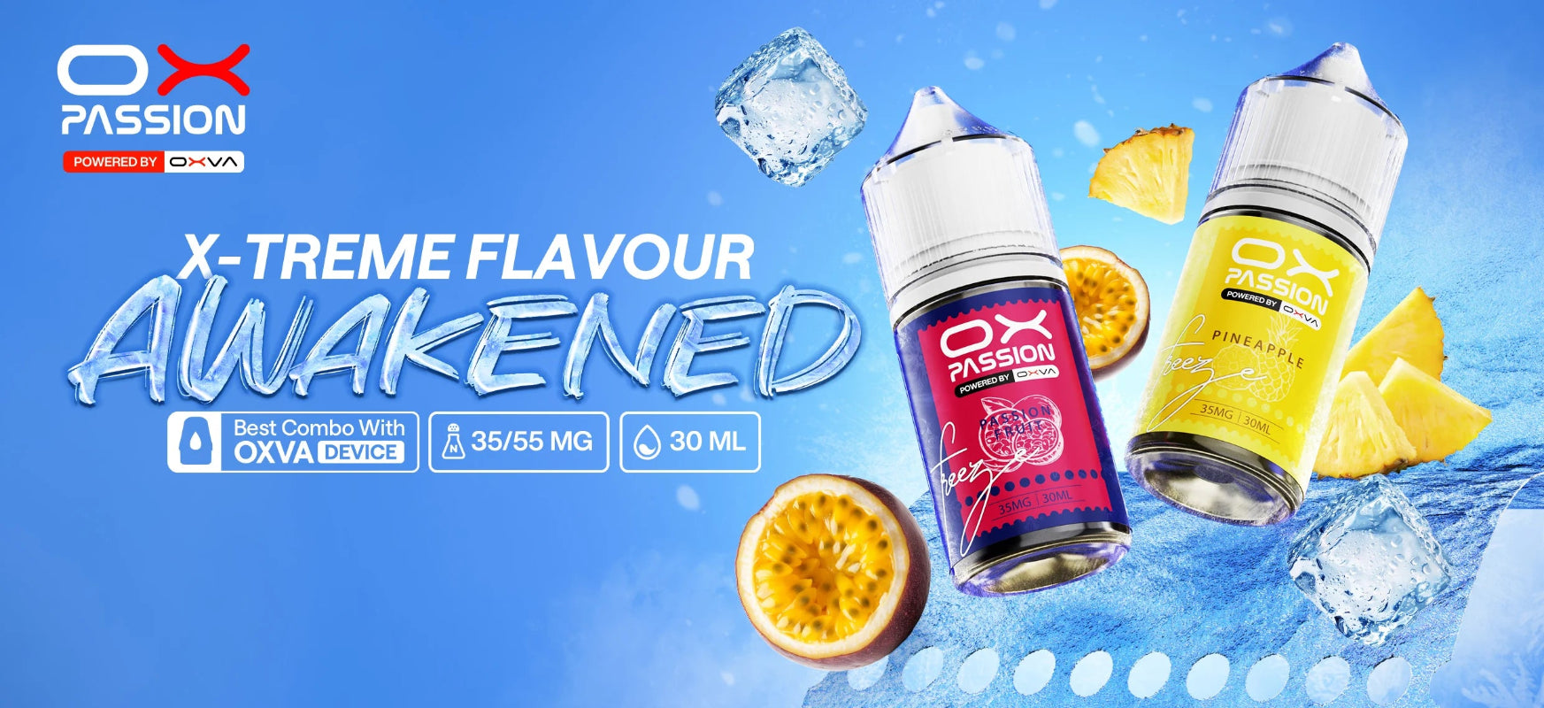 Oxva Ox Passion e-liquids