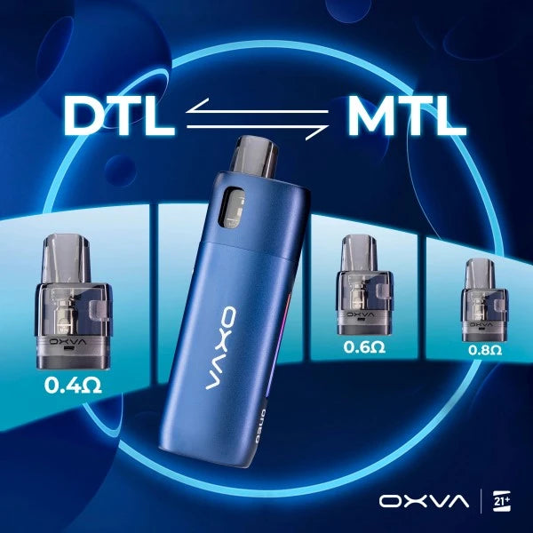 Oxva Oneo Pod Mod Kit Cartridge options