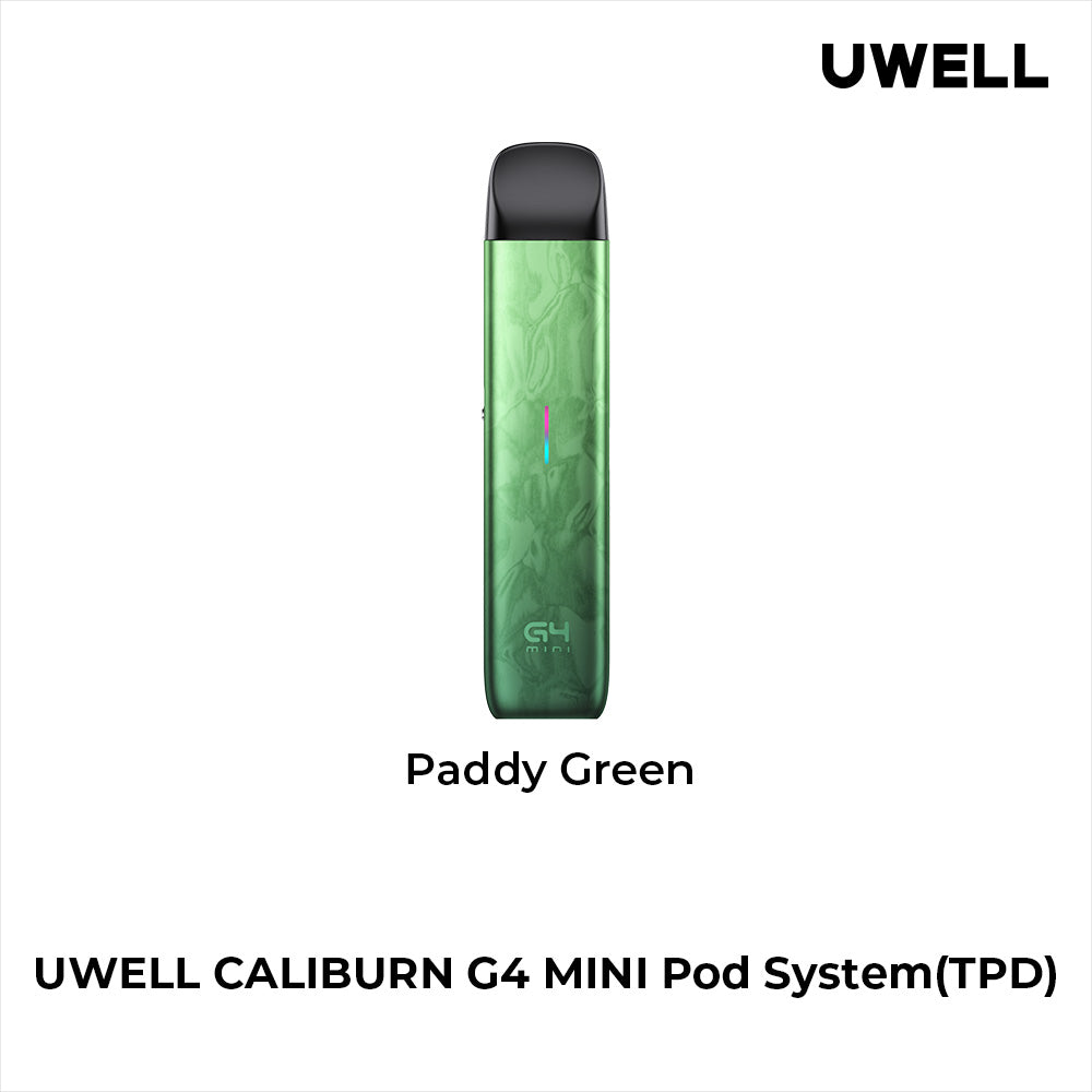 Uwell Caliburn G4 Mini Pod Kit Paddy Green