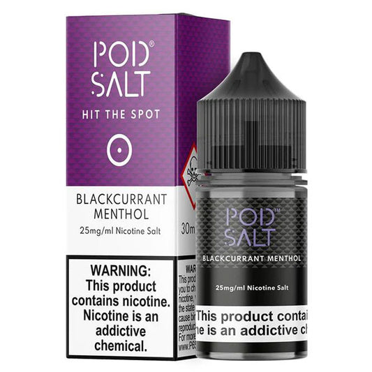 Pod Salt Blackcurrant Menthol 30ml